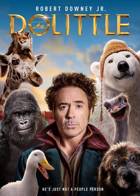 Dolittle Movie, Movie Night Activities, The Big Sick, Susan Downey, Dr Dolittle, Robert Downey Jr., Mia Wasikowska, Newt Scamander, Adventure Film