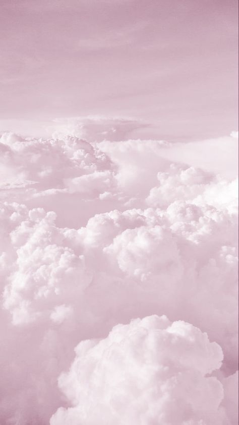 Cloud Pink Wallpaper, Light Pink Sky Aesthetic, Rose Pale Aesthetic, Pink Clouds Aesthetic Wallpaper, Pink Clouds Aesthetic, Pastel Pink Wallpaper Iphone, Pale Pink Wallpaper, Pink Wallpaper Kawaii, Pink Clouds Wallpaper