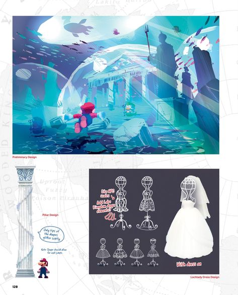 The Art of Super Mario Odyssey Mario Galaxy Concept Art, Super Mario Odyssey Concept Art, Super Mario Odyssey Fanart, Mario Movie Concept Art, Super Mario Concept Art, Nintendo Concept Art, The Art Of Super Mario Odyssey, Mario Odyssey Fanart, Mario Concept Art