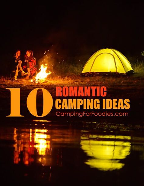 Camping romantic couple date nights? Yes! 10 Romantic Camping Ideas And Trip Tips With Gift Ideas For Your Camping Valentine by CampingForFoodies. These are fun ideas for couples camping activities, perfect for couples date nights in the wilderness exploring outdoors with a dash or romance and creative ideas for camping valentines day gifts too! #couples #camping #campingideas #nature #wilderness #explore #outdoors #datenight #romance #romantic #ideas #love #together #valentinesdaygifts Romantic Camping Ideas, Camping Ideas For Couples, Camping Couple, Couples Camping, Romantic Camping, Camping Activities For Kids, Camping Inspiration, Camping Dinners, Kayak Camping