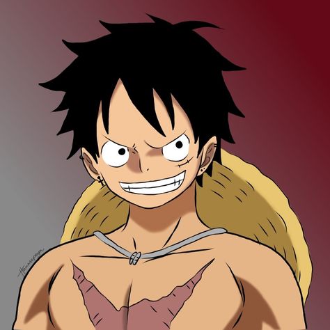 this is my very first anime digital art, and I decided to make luffy more badass despite being badass already. Luffy Hairstyle, Luffy Serious Face, Luffy Serious, Luffy Face, Anime Digital Art, Excited Face, Luffy Anime, Anime Pics, Digital Art Anime