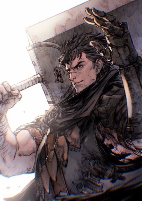 Berserk Art, Guts Berserk, Berserk Guts, Kentaro Miura, Full Metal Alchemist, 다크 판타지, Arte Fantasy, Dark Souls, Dark Fantasy Art