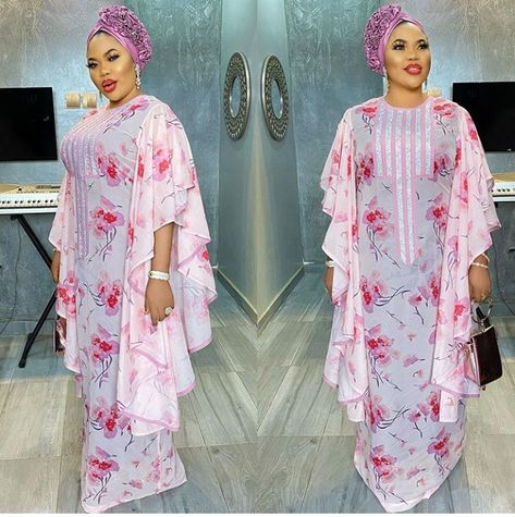 Chiffon Bubu Styles Nigerian, Butterfly Gown Styles, Nigerian Chiffon Gown Styles, Free Gown, Bubu Gowns, Butterfly Gown, Gown Styles For Ladies, Georgette Kaftan, Chiffon Styles