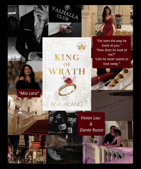 King Of Warth Books, King Of Wrath Fanart, The King Of Wrath, King Of Wrath Book, King Of Wrath Aesthetic, Anna Huang, King Of Wrath, New Romance Books, Empty Notebook