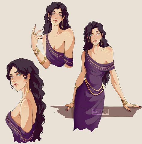 Cludi on Instagram: “✨HER✨ So I wanted to make my own design for Circe #epicthemusical #epicthemusicalfanart #circe #fanart #art #characterdesign…” Circe Fanart, Epic The Musical, Fantasy Magic, Greek Mythology Art, Mythology Art, A Goddess, Wow Art, Arte Fantasy, Female Character Design