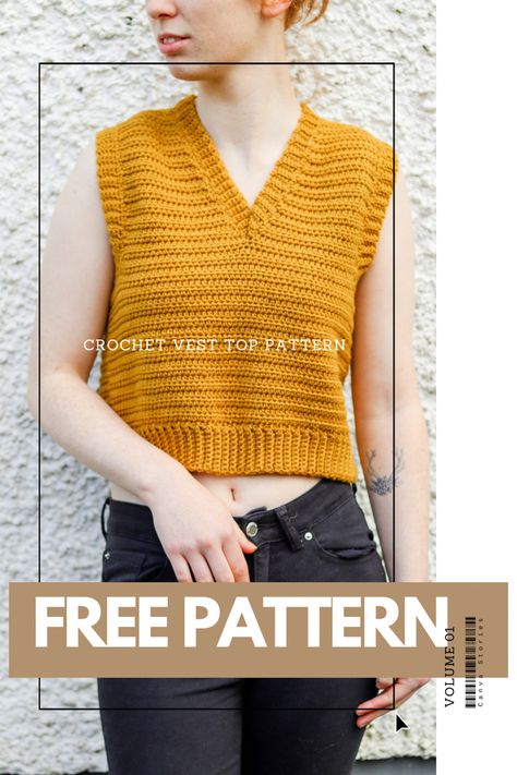 Crochet vest pattern Crochet Vest With Collar, Crochet Vneck Sweater Vest, Crochet Short Vest Pattern Free, Crochet Sleeveless Vest Pattern Free, Crochet Pattern Vest Women, V Neck Sweater Vest Crochet Pattern Free, Beginner Crochet Vest, V Neck Vest Crochet Pattern, Crochet Crop Vest Pattern Free