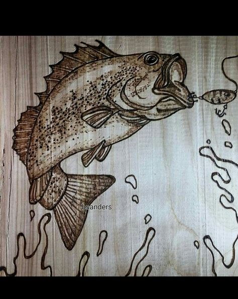 Wood Burn Fish, Beginner Wood Burning, Country Food, Wood Burning Patterns Stencil, Dog Portraits Art, Wood Projects Plans, Wood Burn Designs, Eagle Pictures, Animal Drawings Sketches