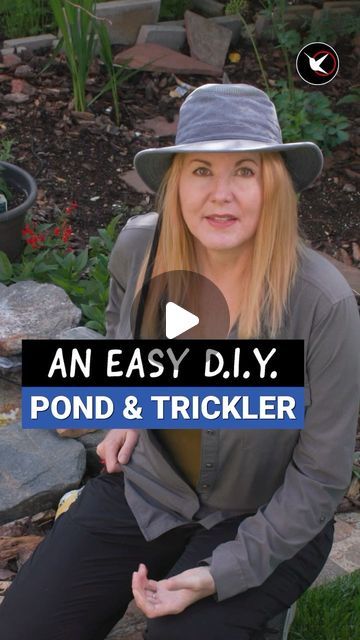 228K views · 15K likes | Alison Kondler on Instagram: "What is a trickler? Here’s how to create a beautiful water feature that has the potential to attract hawks and even owls! I’ll show you how to build different water depths into the pond to attract the tinys up to the big floofs. This water feature will give you a calming sense peace and provide your neighborhood birds a much needed spot to drink and bathe. #instabackyard #voucanbuildthis #birdmagnet #trickler #diypond #diywoman" Diy Pond Water Feature, Diy Pond, Pond Water Features, Building Roof, Diy Birds, Beautiful Water, The Pond, Water Feature, Much Needed