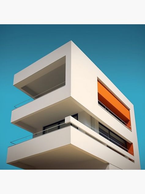 "Vintage Bauhaus Architecture, Bauhaus Building, Bauhaus Poster, Bauhaus Art, Bauhaus Wall Art, Architecture Gift" Canvas Print for Sale by ArtifyAmsterdam | Redbubble Bauhaus Architecture Buildings, Bauhaus Product, Ceiling Color Ideas, Bauhaus House, Modernism Architecture, Bauhaus Building, Architecture Gifts, Ceiling Color, Bauhaus Architecture