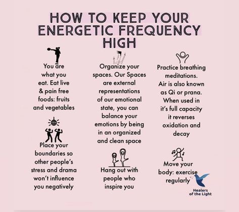 How To Be Energetic All Day, Psychic Development Learning, Be More Positive, Chakra Healing Meditation, Spiritual Psychology, Energy Healing Spirituality, Self Care Bullet Journal, Personal Improvement, Vibrational Energy