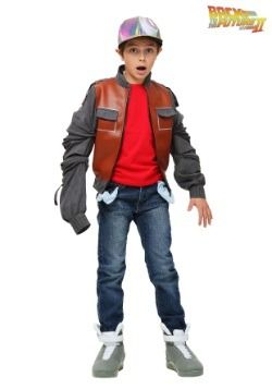 Kids Back to the Future Marty McFly Jacket 1980s Halloween Costume, Marty Mcfly Costume, Back To The Future Marty, Best Costume Ever, Future Costume, Jacket For Boys, Doc Brown, Marty Mcfly, Costume Store