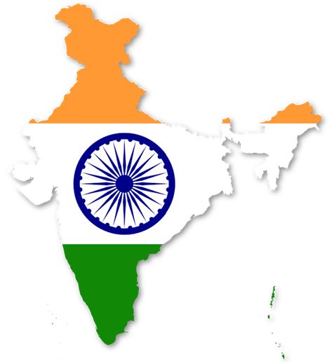 This map of India shows the national flag overlayed on top of the geographic map of India. #India #flag #map India Flag Pictures, India Map Full Hd, Central Asia Map, 13 Colonies Map, Latin America Map, Indian Map, Central America Map, Iraq Map, India Pictures