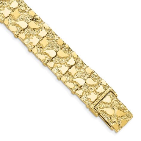 Material: Primary: 10KMaterial: Primary - Purity: 10KMaterial: Primary: GoldMaterial: Primary: Yellow Nugget Bracelet, Gold Nugget, Bow Jewelry, Fine Jewelry Bracelets, Yellow Gold Bracelet, Fine Jewelry Gift, Black Bow, Selling Jewelry, High Quality Jewelry