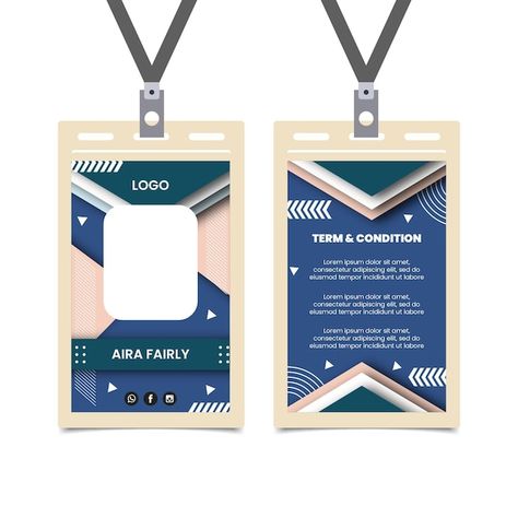 Nametag Design, Bubble Chat, Identity Card Design, Card Template Free, Name Tag Design, Mermaid Photography, Keyword Elements Canva, Canva Edit, Desain Buklet