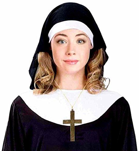 Nun Kit * Read more reviews of the product by visiting the link on the image. (This is an affiliate link) Nun Headpiece, Nun Habit, White Headpiece, Nun Outfit, Nuns Habits, Nun Costume, Fancy Dress Up, Discount Universe, Kids Party Supplies