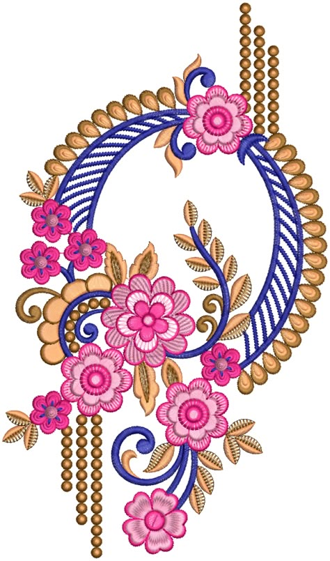 creative butta embroidery design Bordado Jacobean, Butta Embroidery, Latest Embroidery Designs, Aari Design, Birds Embroidery Designs, Aari Designs, Hand Painted Fabric, Print Design Art, Hand Embroidery Patterns Flowers