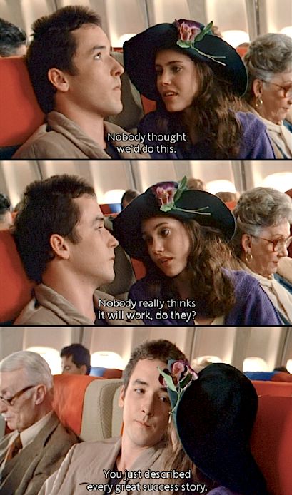 everything will be okay after the ding. (Say Anything) Say Anything Movie, High School Movies, 80's Movies, John Cusack, 10 Things I Hate About You, John Hughes, Favorite Movie Quotes, Quotes Movie, 80s Movies