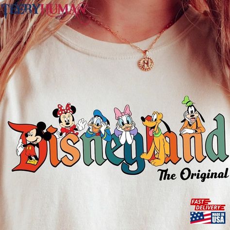 Disneyland The Original Mickey And Friends T-Shirt Shirt Disneyworld Hoodie Check more at https://teebyhuman.com/product/disneyland-the-original-mickey-and-friends-t-shirt-shirt-disneyworld-hoodie/ Create T Shirt Design, Friends T Shirt, Classic Sweatshirt, Friends Tshirt, Music Fans, Create T Shirt, Mickey And Friends, Colour List, Twill Tape