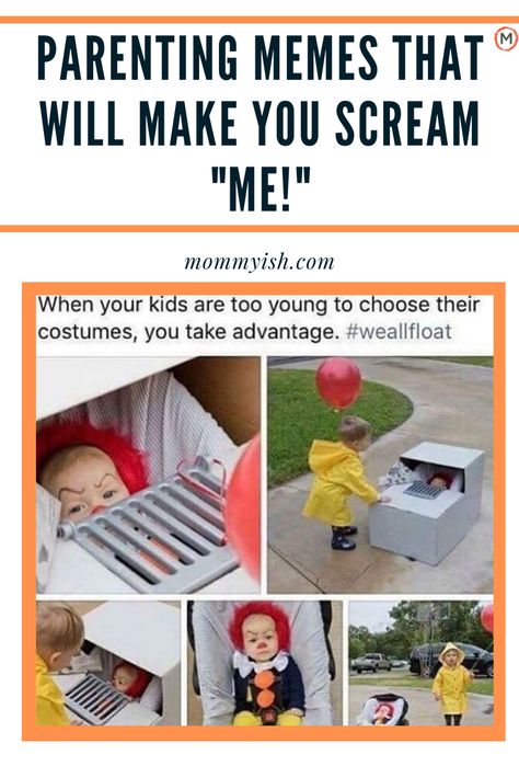 40 Posts That'll Make You Say 'Me As A Parent' via @mommyishdotcom Me As A Parent, Fantasias Halloween, Six Feet Under, Parenting Quotes, Baby Hacks, Cutie Pie, Really Funny Memes, Future Kids, Tumblr Funny