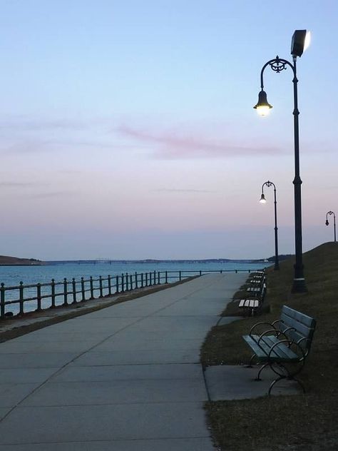 Watching the sun go down in Southie Southie Boston, Massachusetts Aesthetic, Boston Aesthetic, Castle Island, South Boston, Cape Ann, New England Travel, Boston Strong, Secret Places