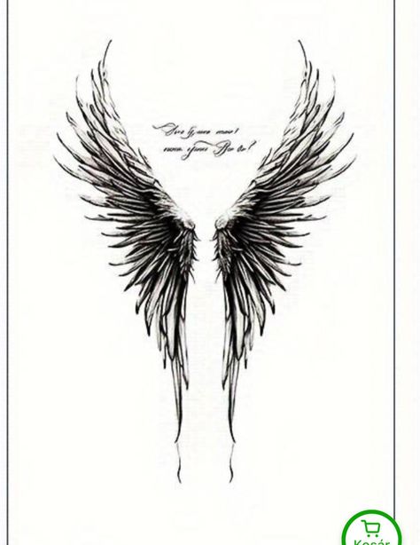 Blue Wings Tattoo, Neck Wings Tattoo, Cross Wings Tattoo, Tatos Ideas, Angel Tatoos, Gay Tattoos, Wings Tattoo Design, Respect Tattoo, Black Dragon Tattoo