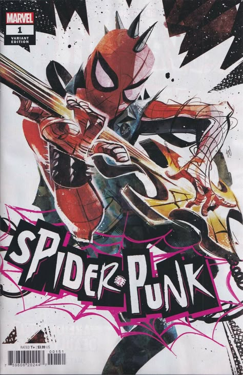 Punk Wall Prints, Poster Prints Spiderman, Cool Poster Ideas For Room, Pink Spiderman Poster, Spider Man Into The Spider Verse Poster, Spider Man Poster Vintage, Spider Punk Widget, Spiderman Poster Aesthetic, Spiderpunk Poster