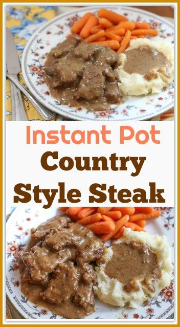 Instant Pot Cube Steak, Cubed Steak And Gravy, Country Style Steak, Cube Steak Recipe, Steak And Gravy, Cube Steak And Gravy, Cubed Steak, Cube Steak Recipes, Fantastic Recipes