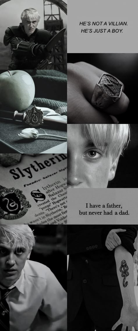 Draco Malfoy Hot Wallpaper, Harry Potter Tom Felton, Tom Felton Draco Malfoy Wallpaper, Harry Potter Draco Malfoy Wallpaper, Tom Felton Wallpaper Aesthetic, Harry Potter Wallpaper Draco, Draco Malfoy Background, Draco Collage, Slytherin Boys Wallpaper