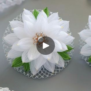 395K views · 13K reactions | DIY Organza flowers | DIY Organza flowers | By MiLena Handmade | Facebook Organza Flowers Diy, Diy Organza Flowers, Organza Flowers, Diy Hair Bows, Diy Hair, Flowers Diy, Flower Making, Diy Hairstyles, Hair Bows