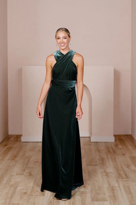 Green Bridesmaid Dresses Bridesmaid Dresses Green, Pink Tulle Prom Dress, Wedding Palettes, Rose Gold Bridesmaid Dress, Match Velvet, Burgundy Velvet Dress, Wedding Parties Colors, Velvet Bridesmaid Dresses, Gold Bridesmaid Dresses