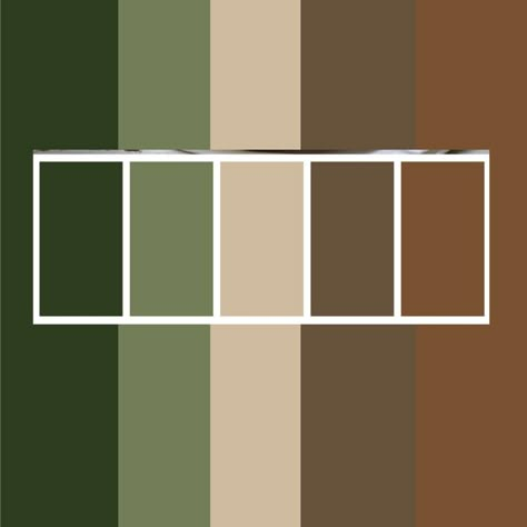 brown, vintage cottagecore . tea vibes ☕. Green To Brown Color Palette, Colour Palettes Vintage, Green And Brown Pallete, Brown And Green Pallete Color, Colour Palette Browns, Colour Palette Cottagecore, Vintage Color Palette Brown, Vintage Colour Scheme, Brown Pallete Color Aesthetic