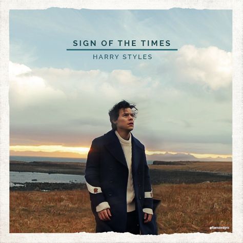 Harry Styles - Sign Of The Times Harry Styles Album Cover, Sign Of The Times Harry Styles, Harry Styles Singing, Harry Styles Songs, Sign Of The Times, Harry Styles Poster, Harry Styles Live, Hey Handsome, One Direction Photos