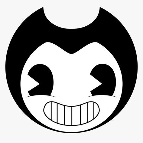 Bendy Y Boris, Face Template, Machine Head, Bendy And The Ink Machine, Vinyl Transfer, Iron On Transfer, Lululemon Logo, Game Art, Retail Logos