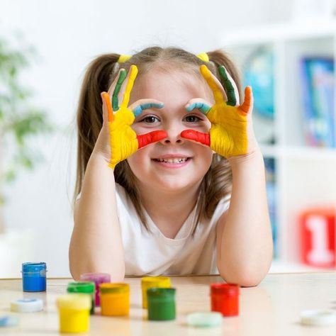 Benefits of creative art activities for young children Creative Art Activities, Kids Carnival, Montessori Preschool, Montessori School, Art Activities For Kids, Gross Motor Skills, Gardening For Kids, Addition And Subtraction, Art Activities