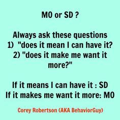 MO or SD? Rbt Exam Study Guide, Aba Training, Applied Behavior Analysis Training, Bcaba Exam, Aba Therapy Activities, Verbal Behavior, Behavioral Analysis, Applied Behavior Analysis, Behavior Analyst