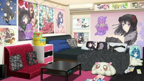 Sono Bisuku Doru wa Koi o Suru | Room is Marin Kitagawa | Ep.7 Marin Kitagawa Aesthetic, Cosplay Room, Otaku Aesthetic, Anime Bedroom Ideas, Anime Wall Prints !!, Otaku Room, Gamers Anime, My Dress Up Darling, Dress Up Darling