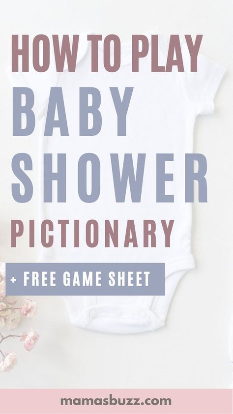 baby shower pictionary Baby Pictionary Game, Free Baby Shower Games Printables, Baby Shower Pictionary, Baby Shower Games Free Printables, Pictionary Word List, Viking Nursery, Baby Shower Charades, Pictionary Words, Baby Sprinkle Games