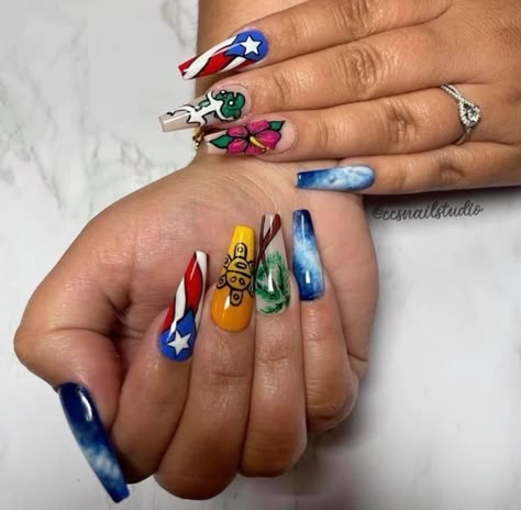 Puerto Rico Nail Ideas, Puerto Rico Nails Designs, Winter Nails Tips, Puerto Rico Nails, Nails Acrylic Coffin Fall, Acrylic Winter Nails, Nails Acrylic Winter, Winter Nail Inspiration, Nail Inspiration Winter