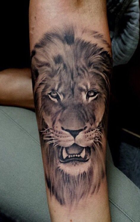 Lion tattoo...another idea for new sleeve. Lion Sleeve, Lion Tattoo Meaning, Lion Hand Tattoo, Tattoo Lion, Lion Tattoo Sleeves, Lion Head Tattoos, Leo Tattoos, Lion Tattoo Design, Geniale Tattoos