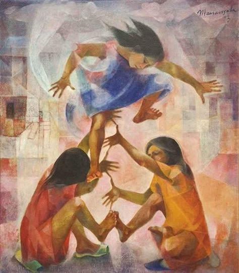 Manansala Paintings, Analog Art, Customer Centricity, Culture Center, Childhood Memories Art, Filipino Art, Philippine Art, Philippines Culture, Filipino Culture