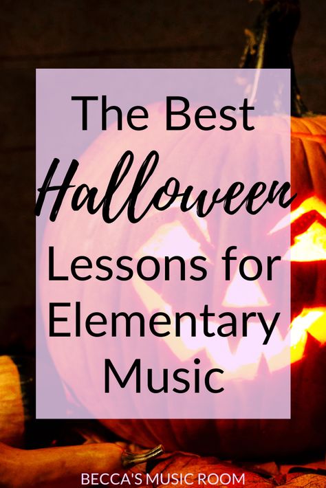 Halloween Music Lessons For Kindergarten, Halloween Music Class Activities, Fall Music Activities, Halloween Music Lessons, Halloween Music Activities, October Lesson Plans, Task Ideas, October Music, Halloween Lesson Plans