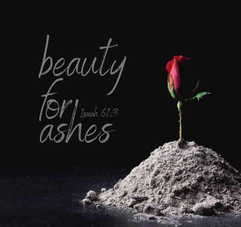 He Gives Beauty For Ashes, Beauty From Ashes Art, Beauty For Ashes Art, Beauty From Ashes Scripture, Beauty For Ashes Tattoo, Beauty From Ashes Tattoo, Beauty For Ashes Scripture, Ashes To Beauty, God Restores