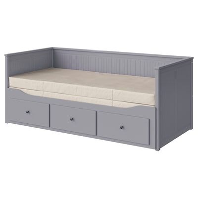 English Garden Nursery, Lit Banquette 2 Places, Ikea Hemnes Daybed, Hemnes Day Bed, Hemnes Bed, Boys Shared Room, Divan Cama, Day Bed Frame, Painted Beds