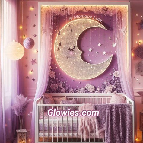 Witch Core Outfits, Galaxy Nursery, Unique Cribs, Moon Room, Monique Lula, Comfortable Bedroom Decor, Fairy Nursery, Witch Core