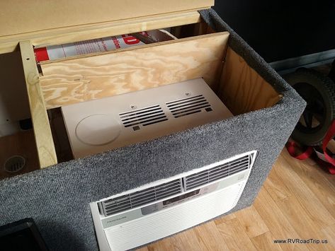 Van Conversion Air Conditioner, Van Conversion Windows, Conversion Camper Van, Camper Air Conditioner, Micro Camper Diy, Micro Campers, Camping Air Conditioner, Truck Conversion, Teardrop Camper Plans