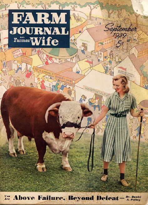 Farm Journal, Agriculture Magazine, 1930s Farm, Farm Junk Journal, 1930s Rural America, Retro Printables, Farm Lifestyle, Retro 1, Farmer Wife