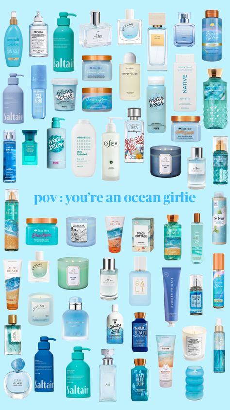 Ocean Skincare, Whipped Shea Body Butter, Ocean Scent, Sephora Skin Care, Fragrances Perfume Woman, Shower Skin Care, Body Smells, Sugar Body, Sugar Body Scrub