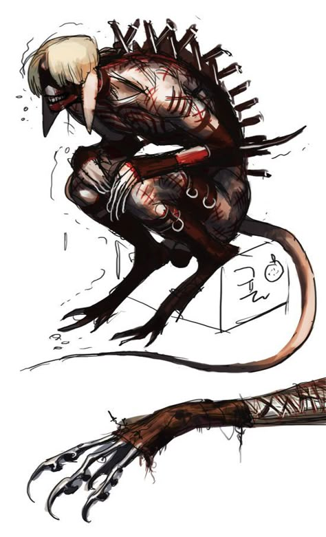 Eldritch Horror Monsters, Biomechanical Creatures, Humanoid Monster Concept Art, Eldritch Horror Oc, Cryptid Oc, Monster Features, Monster Anatomy, Creepy Monster, Arte Alien