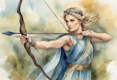 Roman Goddess Diana (Goddess of the Hunt) - witchymagicks.com Goddess Sagittarius, Goddess Of Hunting, Diana Goddess, Diana Artemis, Goddess Diana, Magick Art, Artemis Goddess, Goddess Of The Hunt, Sacred Groves