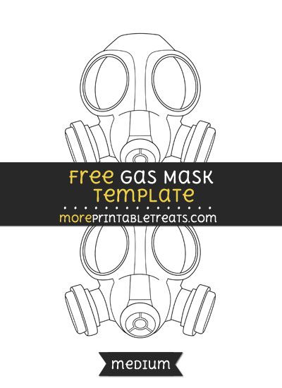 Gas Mask Template - Medium Diy Gas Mask Costume, Gas Mask Template, Mask Template Printable Free, Paper Mask Template Free Printable, Cardboard Gas Mask Template, Gas Mask Diy, Diy Gas Mask, How To Draw Gas Mask, Cardboard Mask Template